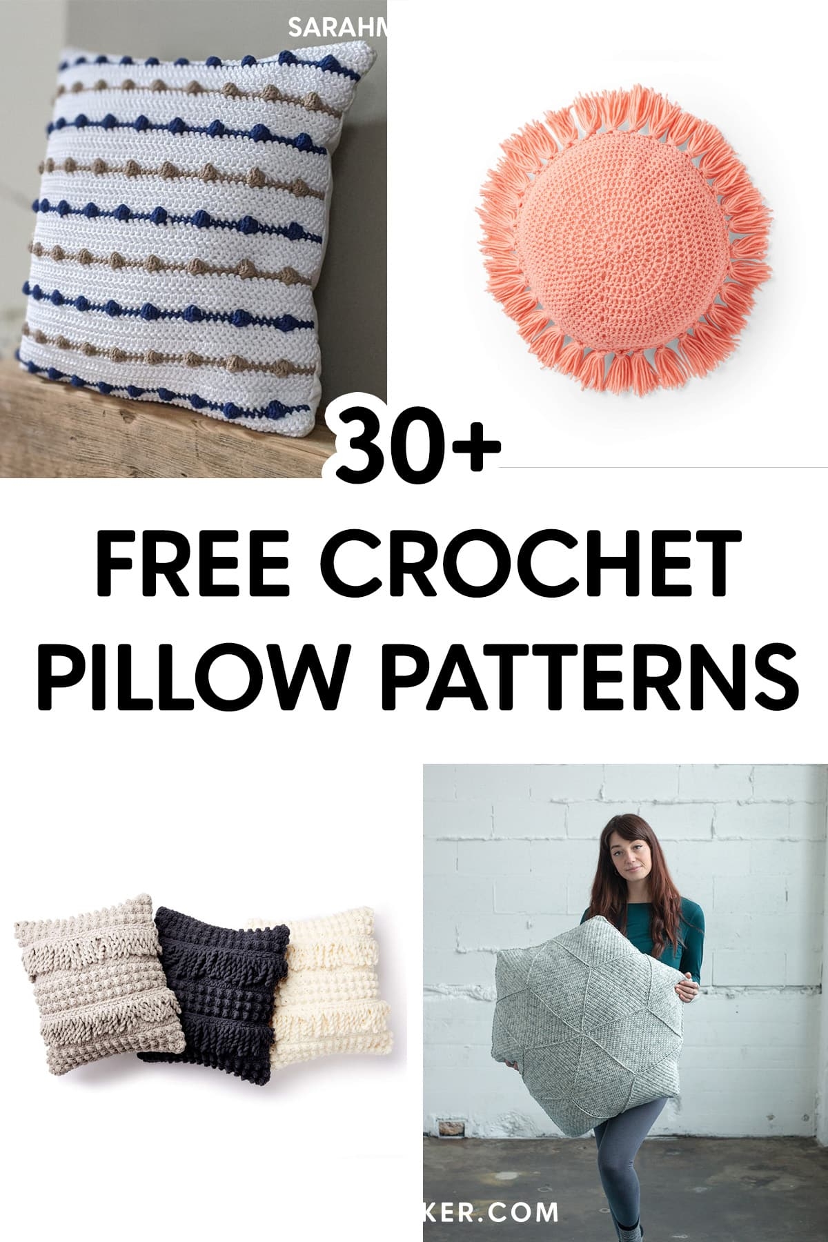 30 Cozy Free Crochet Pillow Patterns For Any Decor Sarah Maker 30 Cozy Free Crochet Pillow Patterns For Any Decor Sarah Maker