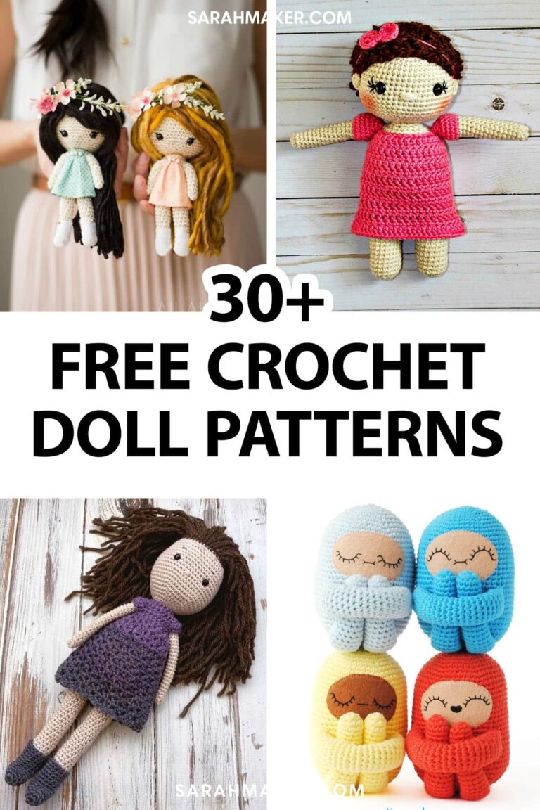 30 Free Crochet Doll Patterns Sarah Maker