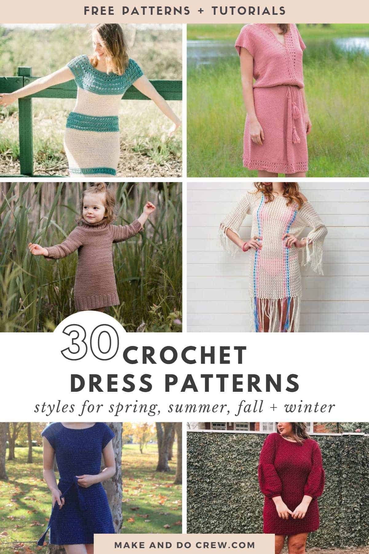 30 Free Crochet Dress Patterns Easy To Advanced 30 Free Crochet Dress Patterns Easy To Advanced