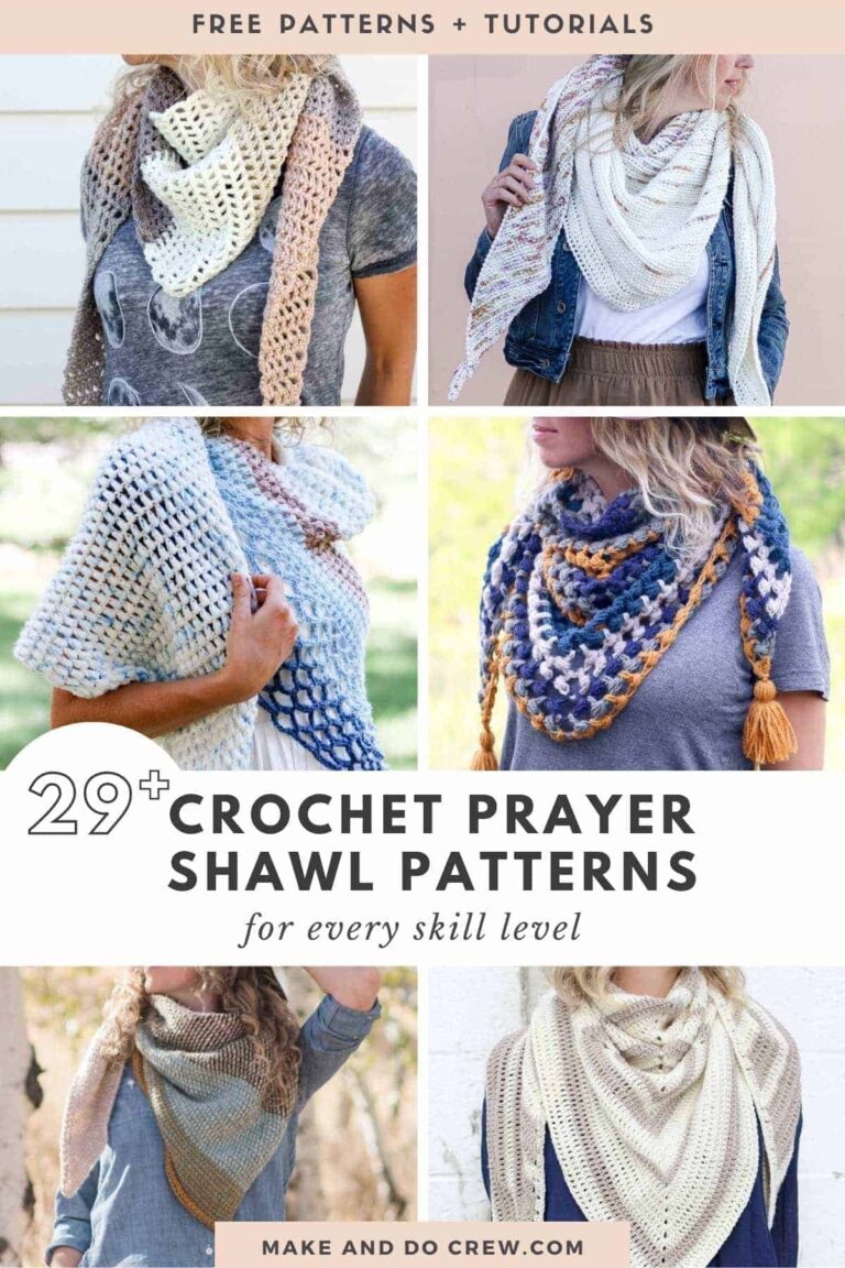 30 Free Crochet Prayer Shawl Patterns To Make With Love