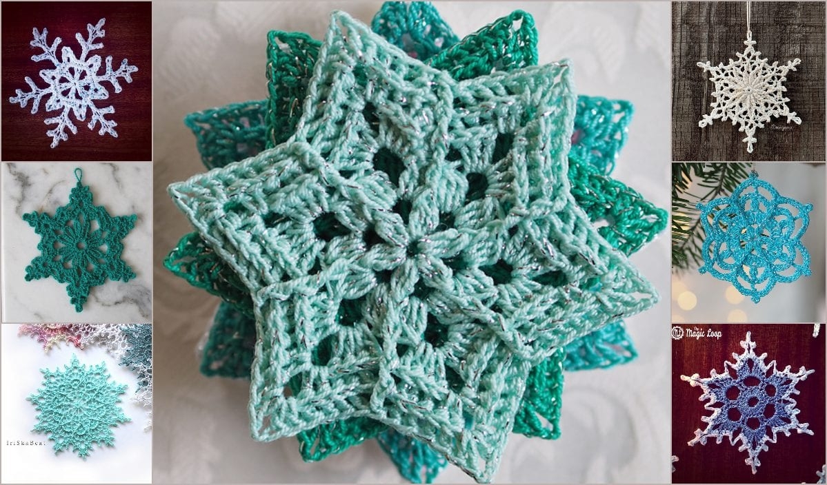 30 Free Crochet Snowflake Pattern Ideas You ll Love 30 Free Crochet Snowflake Pattern Ideas You ll Love