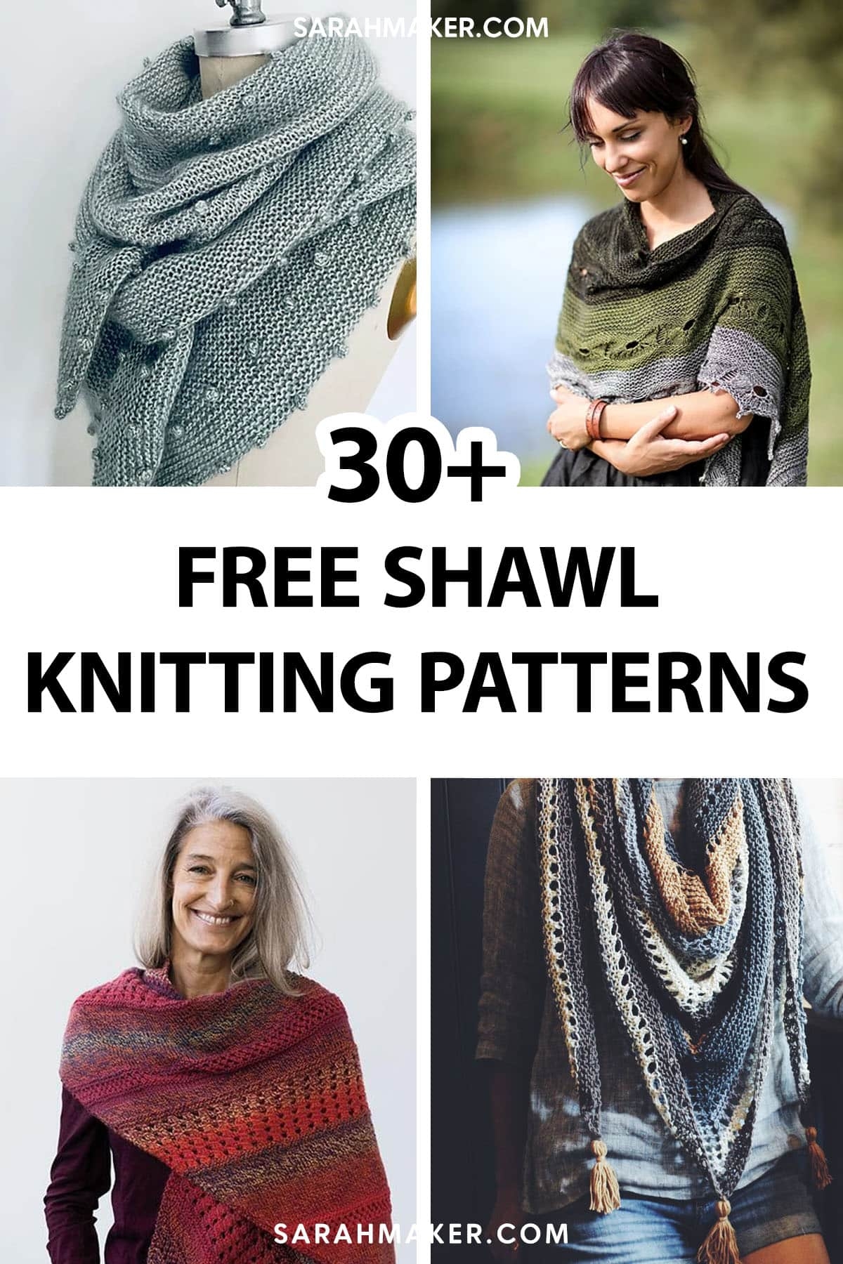 30 Free Shawl Knitting Patterns Sarah Maker 30 Free Shawl Knitting Patterns Sarah Maker
