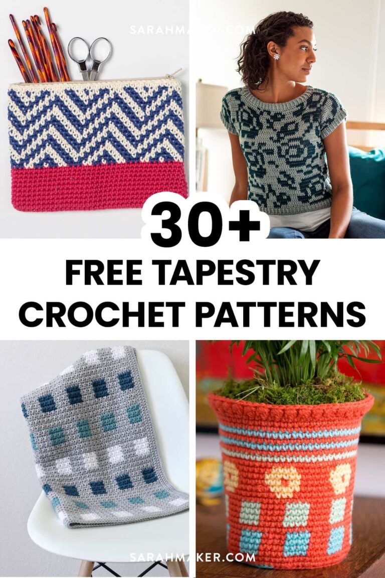 30 Free Tapestry Crochet Patterns Sarah Maker