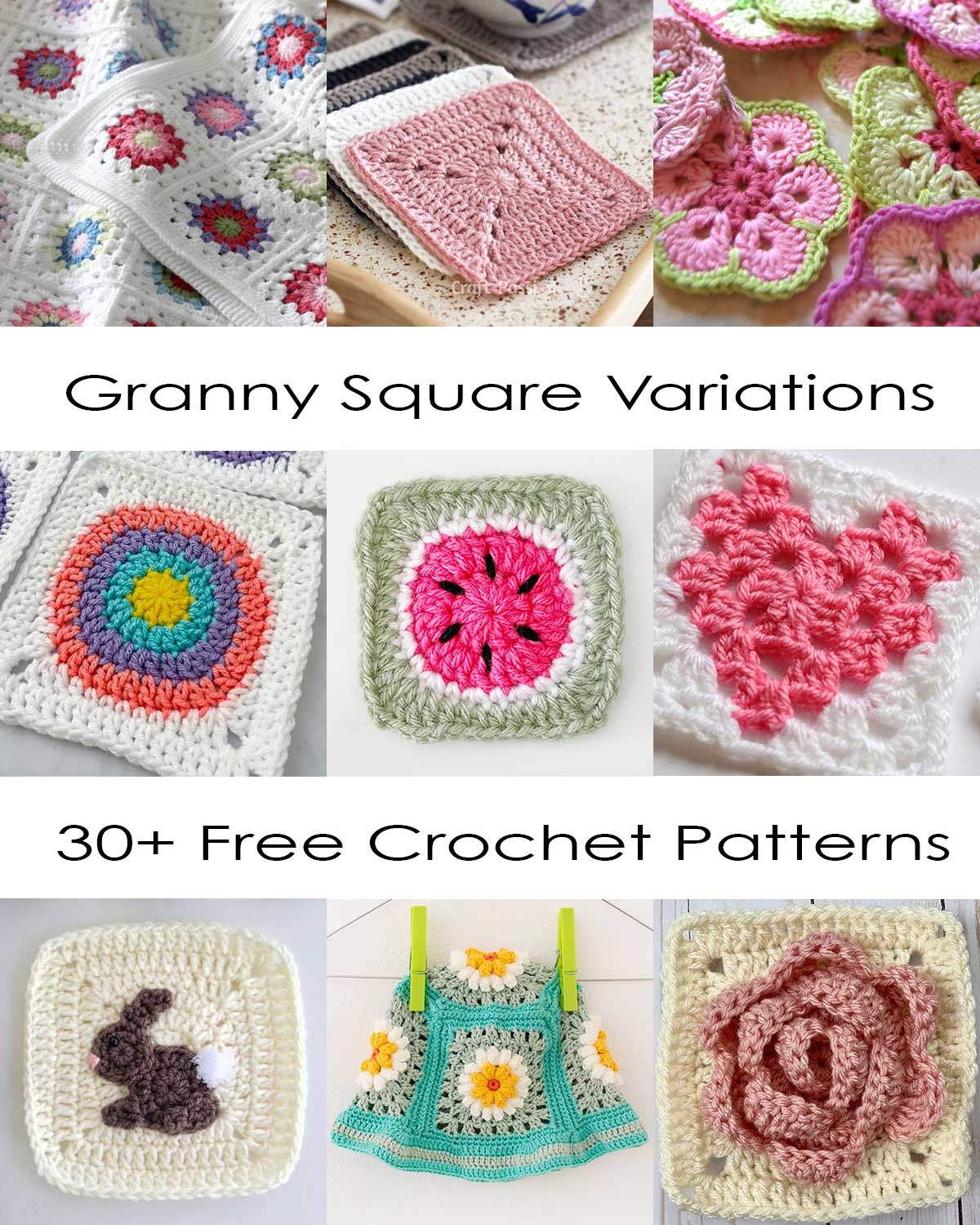 31 Unique Crochet Granny Square Patterns Craft Passion 31 Unique Crochet Granny Square Patterns Craft Passion