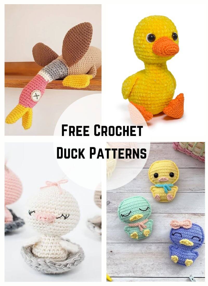 34 Cute Crochet Duck Amigurumi Free Patterns Zamiguz 34 Cute Crochet Duck Amigurumi Free Patterns Zamiguz