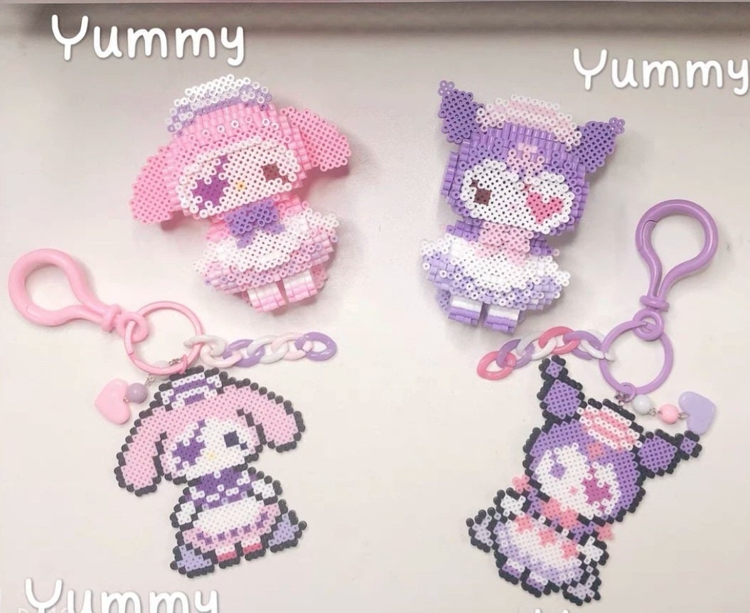 3D Perler Bead Pattern Kawaii Halloween Character Etsy 3D Perler Bead Pattern Kawaii Halloween Character Etsy