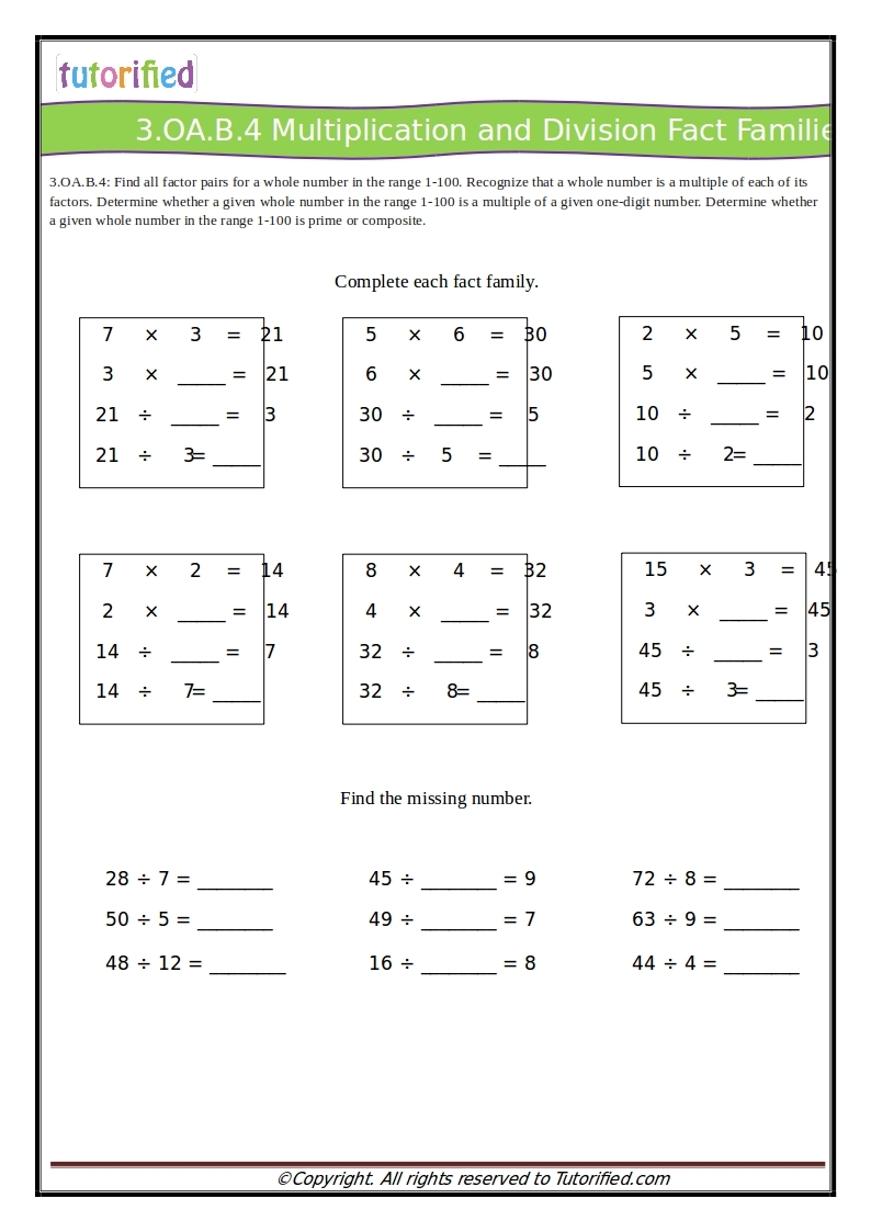 3rd Grade Common Core Math Worksheets 3rd Grade Common Core Math Worksheets