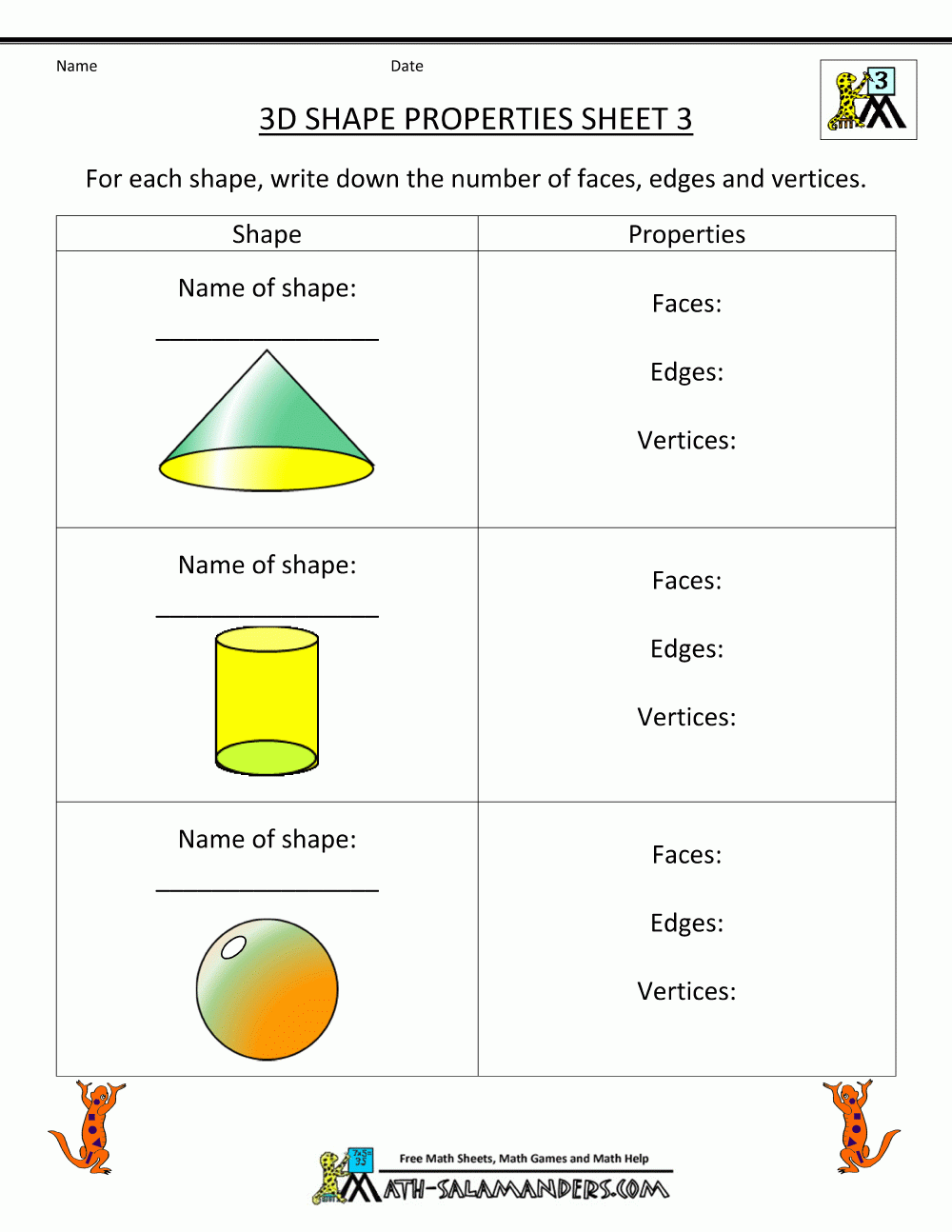 3rd Grade Geometry Worksheets 3rd Grade Geometry Worksheets