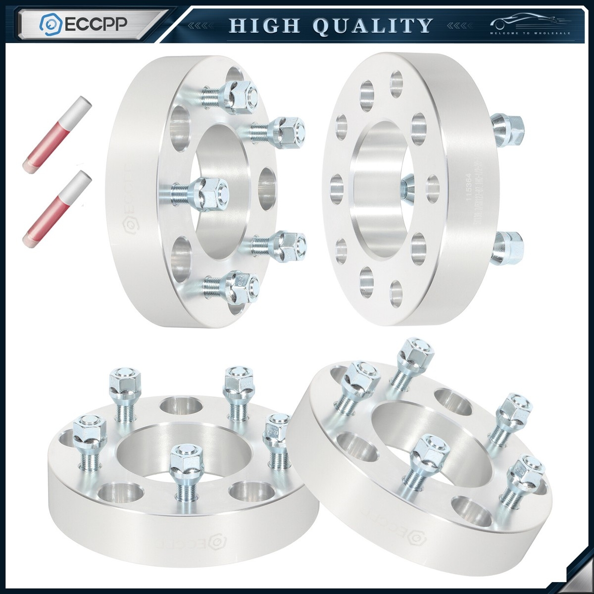 4 Pcs 1 5 5x5 5 To 5x5 Wheel Adapters 1 2 x20 For Ford F 150 5x139 7 To 5x127 EBay 4 Pcs 1 5 5x5 5 To 5x5 Wheel Adapters 1 2 x20 For Ford F 150 5x139 7 To 5x127 EBay