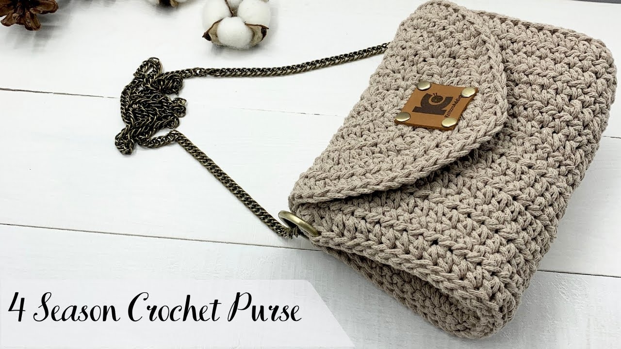 4 Season Crochet Purse Free Pattern YouTube 4 Season Crochet Purse Free Pattern YouTube