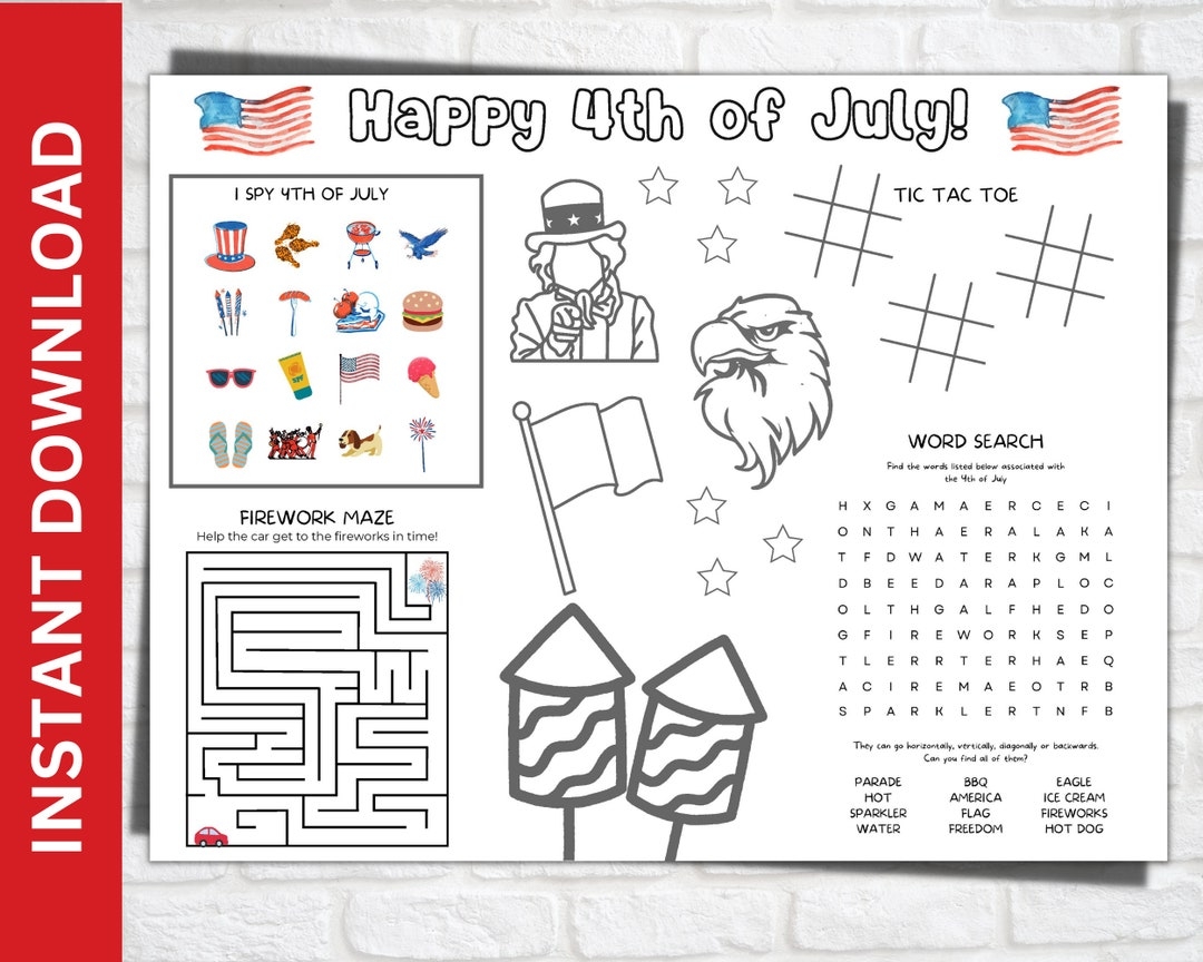 4th Of July Children s Activity Sheet Fourth Of July Kids Worksheet Patriotic Worksheet July 4th Word Search Games For Kids Etsy 4th Of July Children s Activity Sheet Fourth Of July Kids Worksheet Patriotic Worksheet July 4th Word Search Games For Kids Etsy