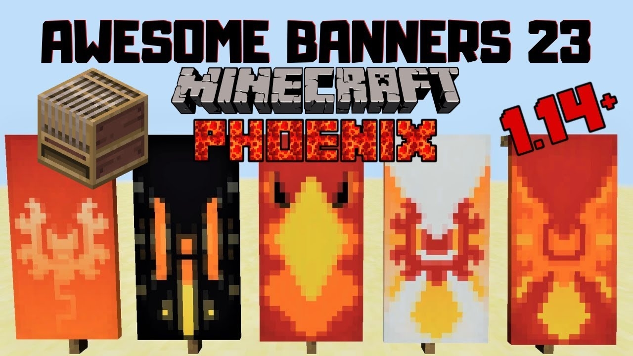 5 AWESOME MINECRAFT BANNER DESIGNS WITH TUTORIAL 23 LOOM YouTube 5 AWESOME MINECRAFT BANNER DESIGNS WITH TUTORIAL 23 LOOM YouTube