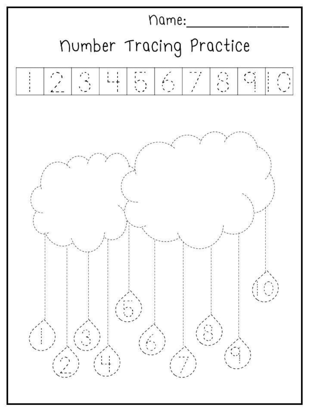 5 Printable Spring Trace The Numbers Worksheets Preschool kindergarten Numbers And Math Etsy 5 Printable Spring Trace The Numbers Worksheets Preschool kindergarten Numbers And Math Etsy