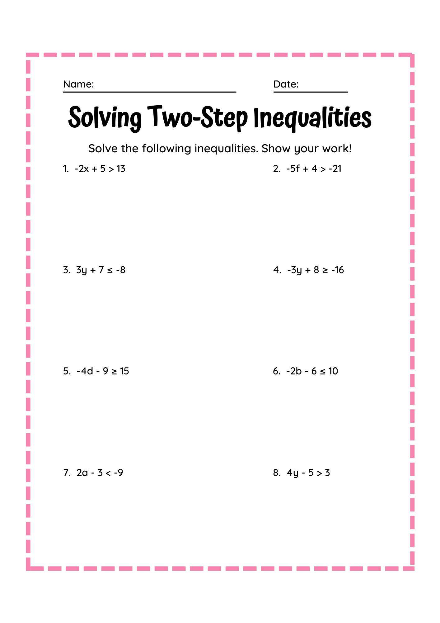 solving 2 step equations worksheet solving 2 step equations worksheet
