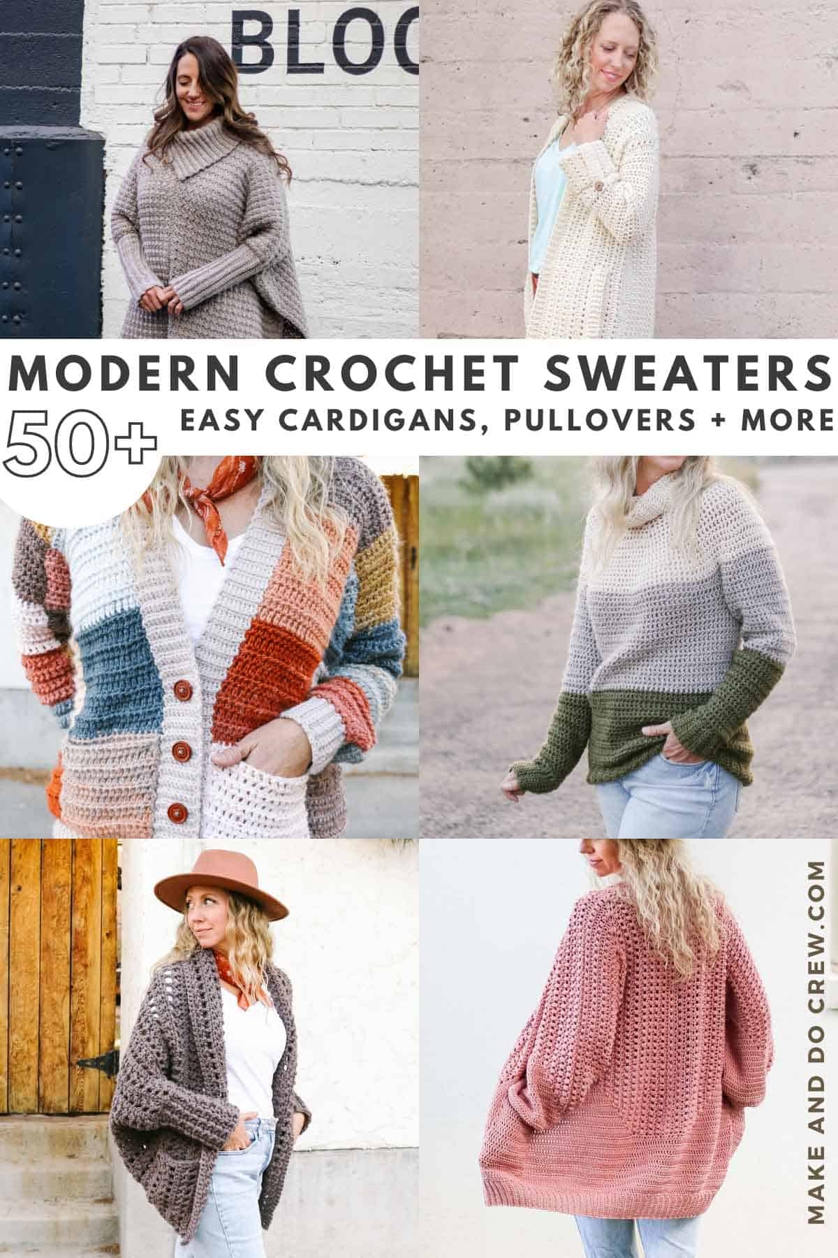 59 Free Crochet Sweater And Cardigan Patterns Surprisingly Easy 59 Free Crochet Sweater And Cardigan Patterns Surprisingly Easy