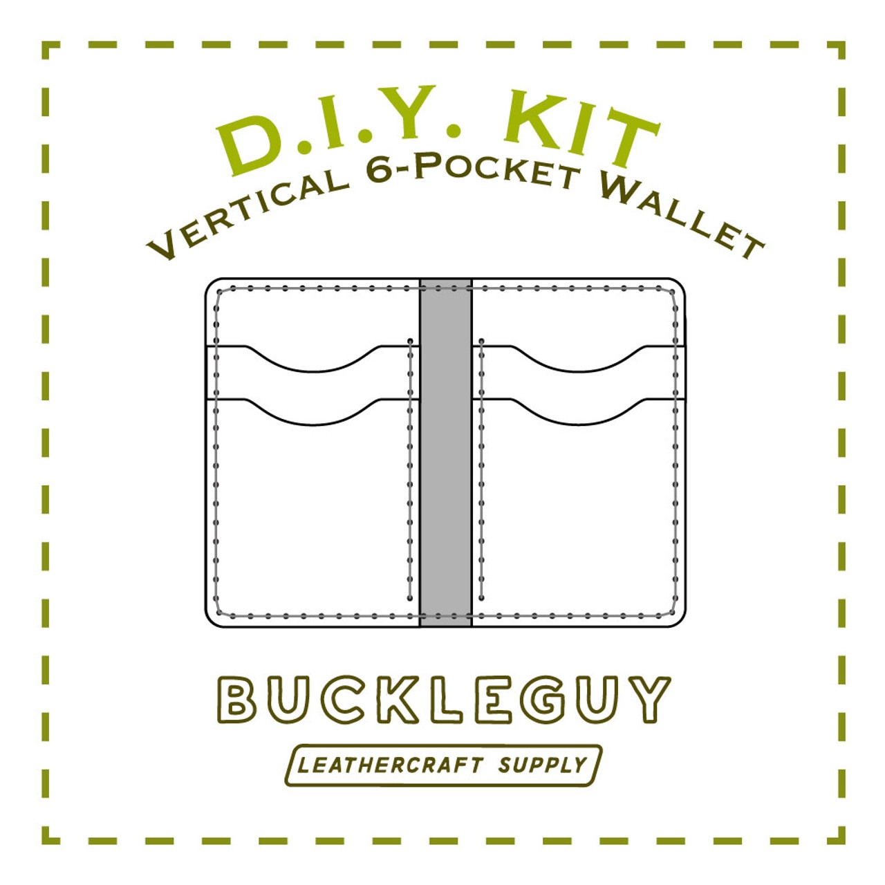 6 Pocket Vertical Wallet Leather Pattern PDF Template Buckleguy 6 Pocket Vertical Wallet Leather Pattern PDF Template Buckleguy
