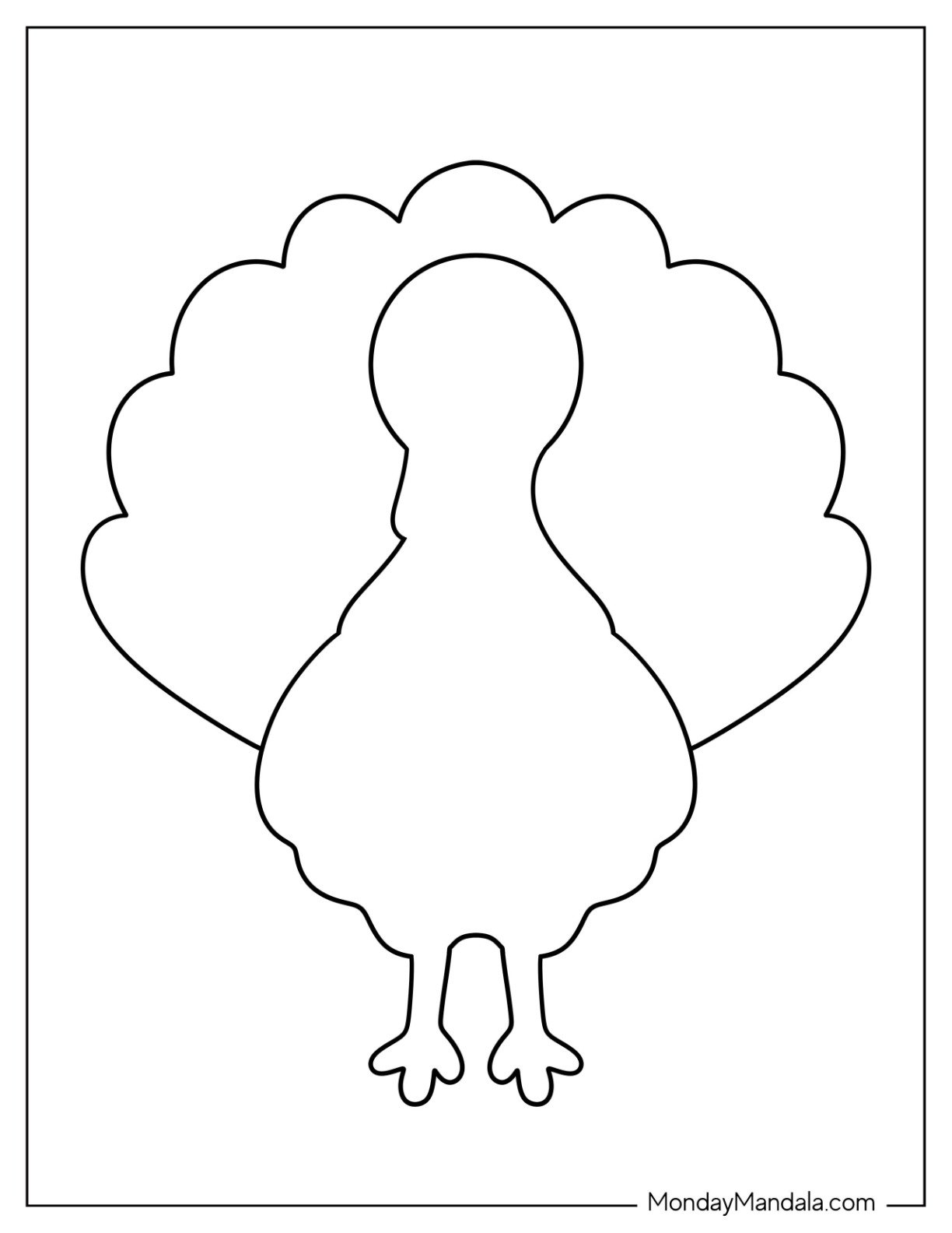 turkey template printable free turkey template printable free