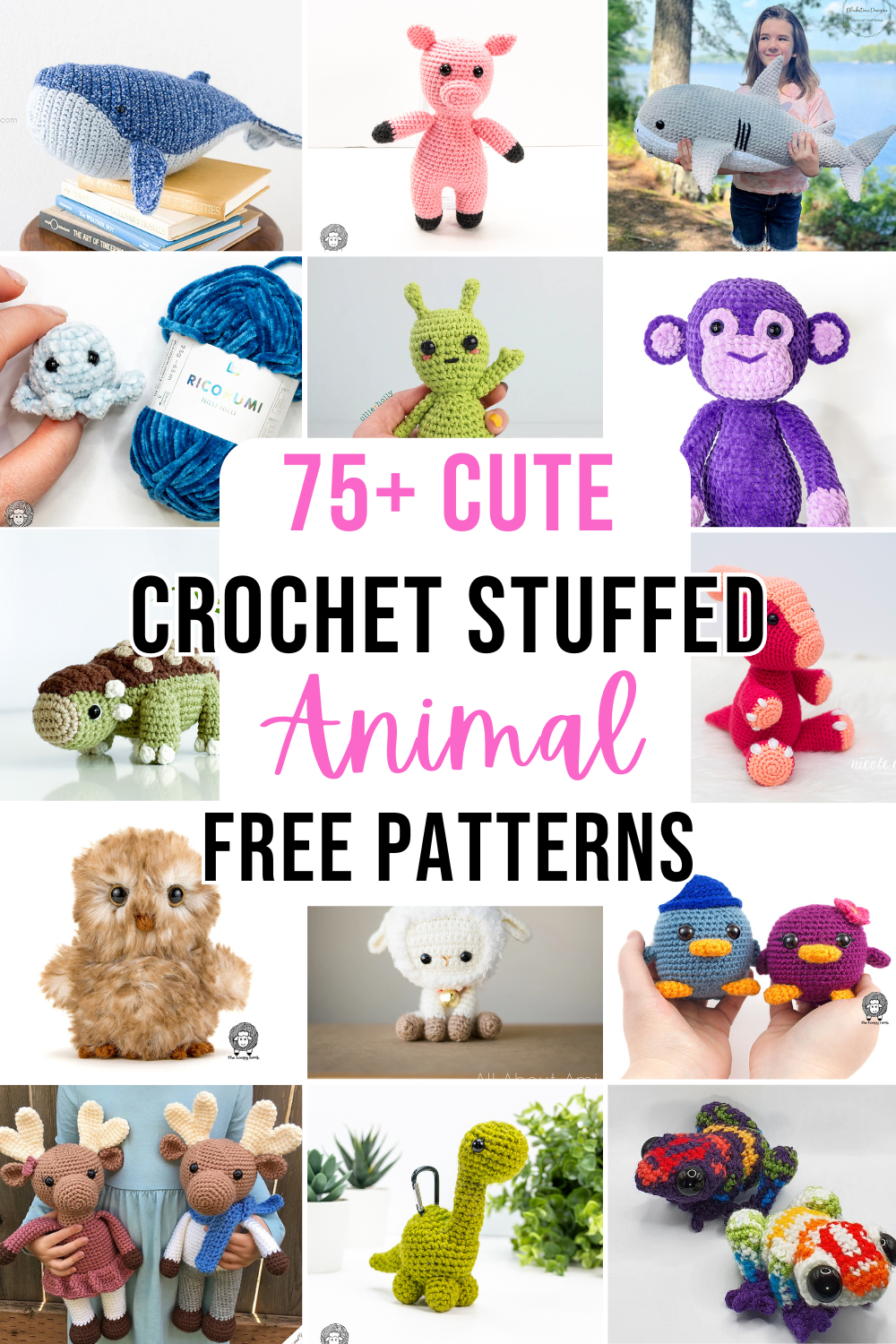 75 Cute Crochet Stuffed Animals Free Patterns 75 Cute Crochet Stuffed Animals Free Patterns