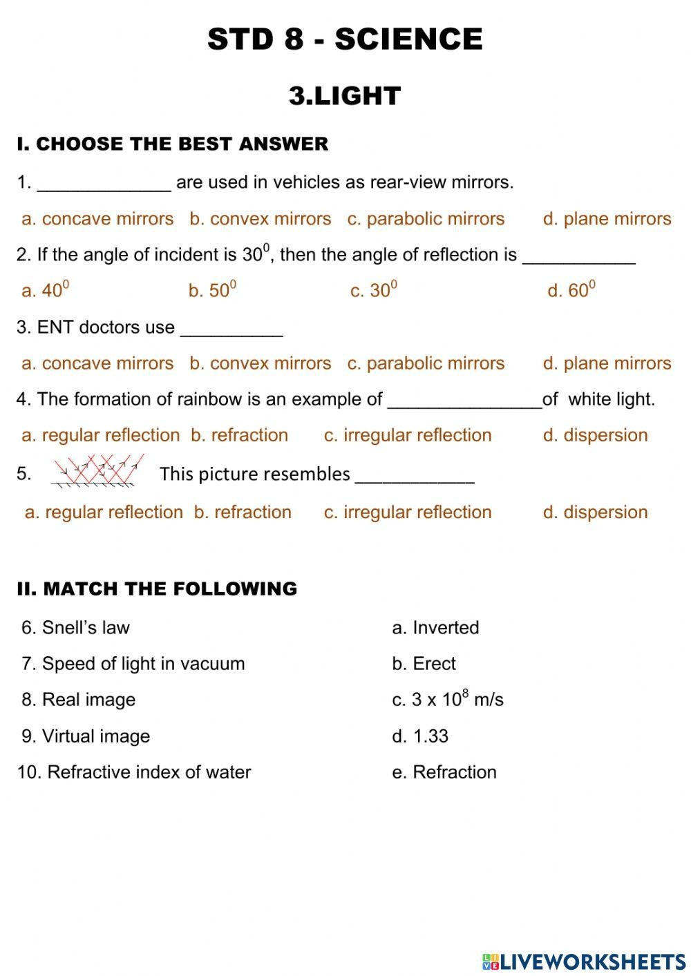 8th Science Online Activity For Grade 8 Live Worksheets Worksheets Library 8th Science Online Activity For Grade 8 Live Worksheets Worksheets Library
