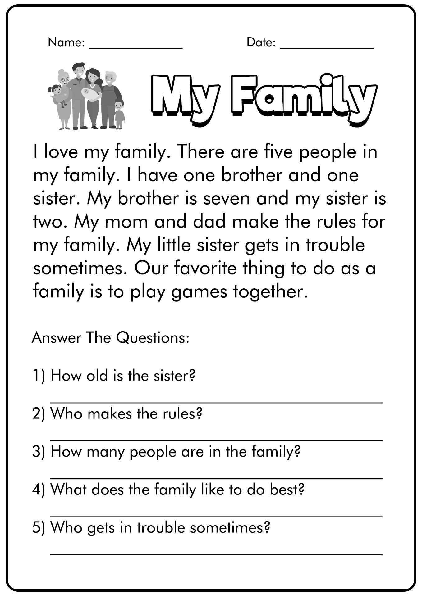 1st grade reading comprehension worksheets 1st grade reading comprehension worksheets