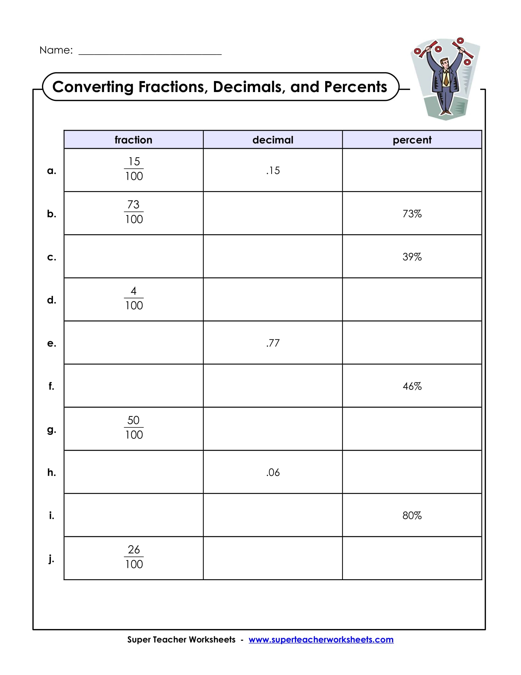 9 Fraction Worksheet Examples To Download 9 Fraction Worksheet Examples To Download