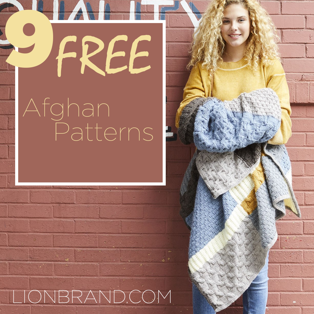 9 Free Afghan Patterns You ll Want To Make Now Lion Brand Notebook 9 Free Afghan Patterns You ll Want To Make Now Lion Brand Notebook