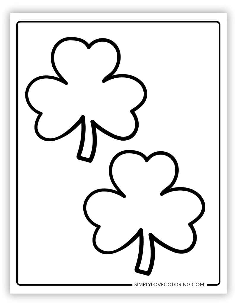 free printable shamrock template pdf free printable shamrock template pdf