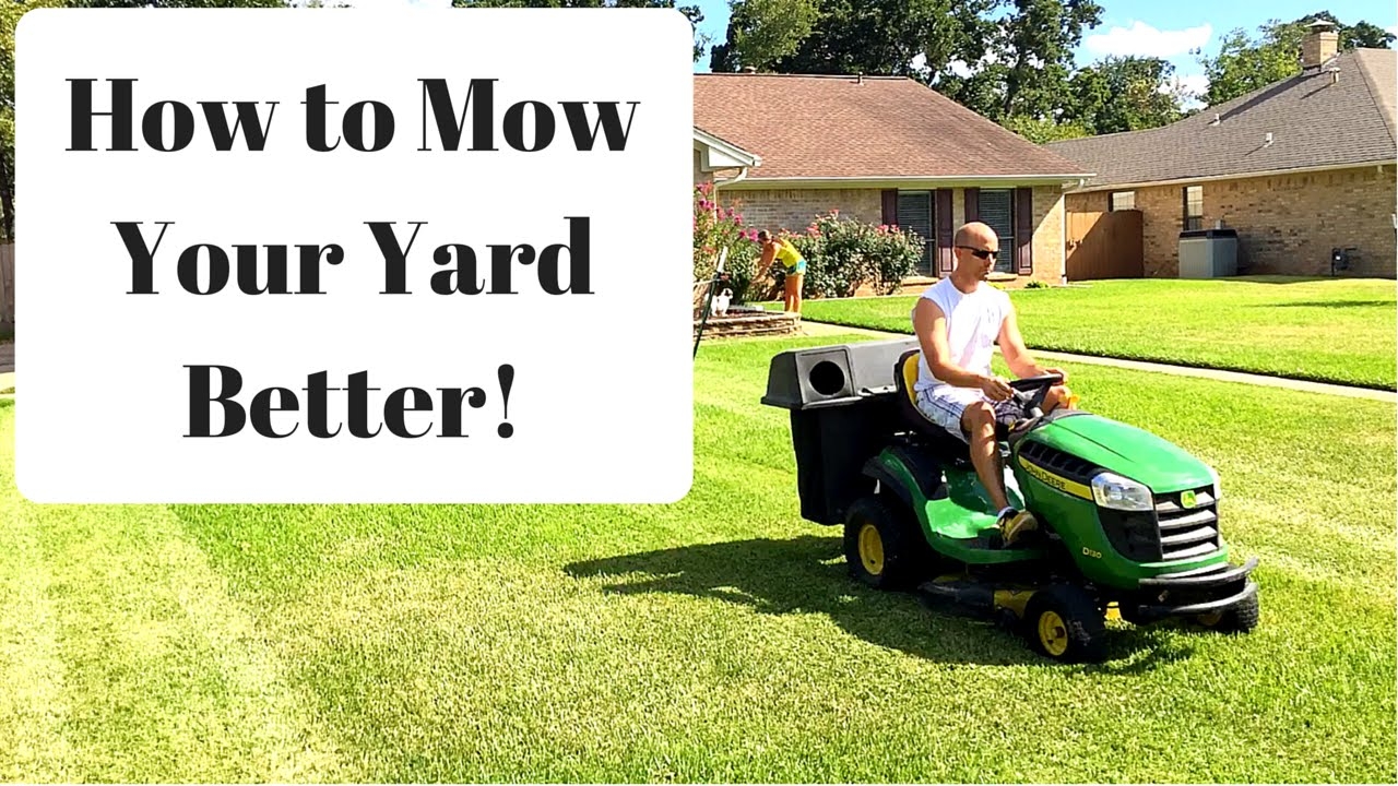 A FASTER Way To Mow Your Yard YouTube A FASTER Way To Mow Your Yard YouTube