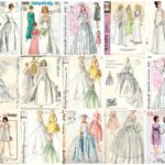 A Gallery Of Vintage 20th Century Wedding Gown Sewing Patterns Tom Lorenzo