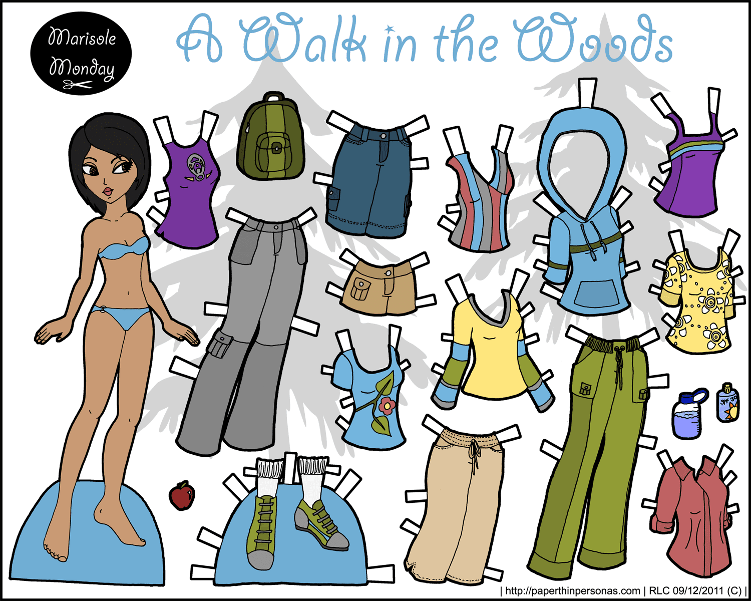 A Walk In The Woods Paper Doll To Print Paper Thin Personas A Walk In The Woods Paper Doll To Print Paper Thin Personas