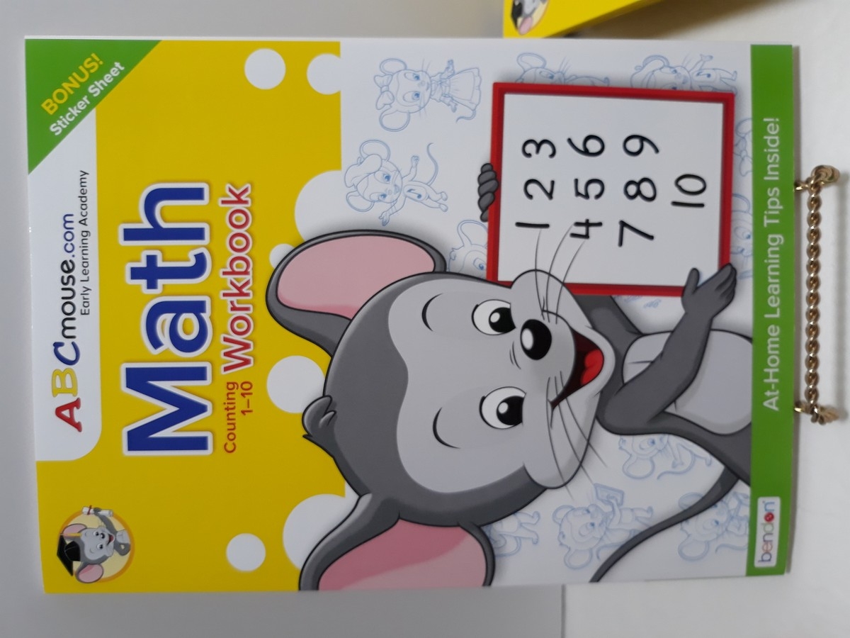 ABC Mouse Workbook Math Counting 1 10 EBay ABC Mouse Workbook Math Counting 1 10 EBay