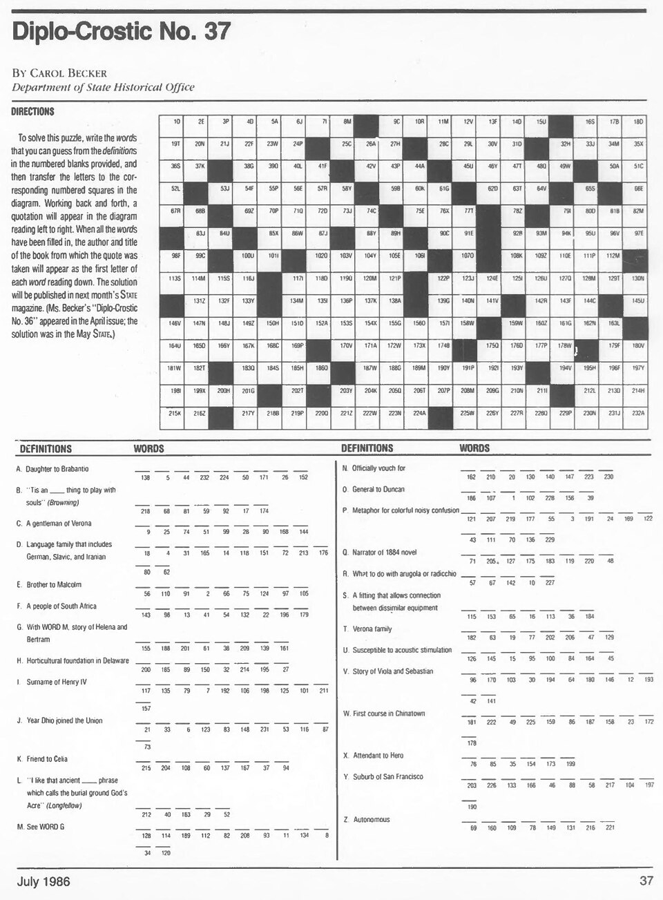 Acrostic puzzle Wikipedia Acrostic puzzle Wikipedia