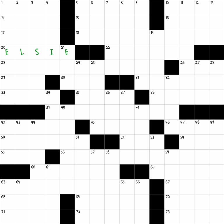 Actress Fisher Of Eighth Grade NYT Crossword Clue September 9 2024