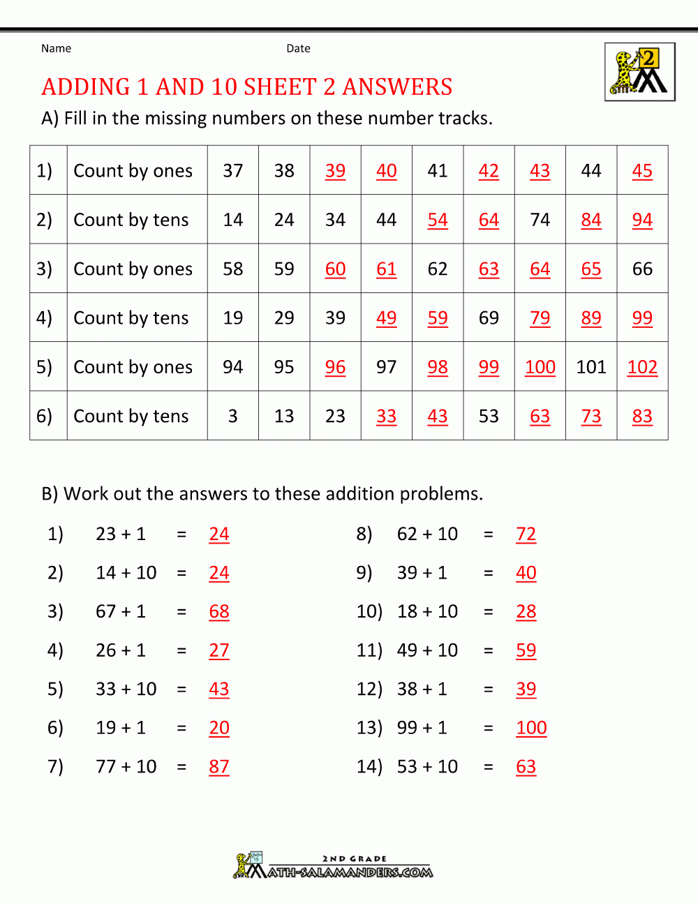 addition worksheets for 2nd graders addition worksheets for 2nd graders