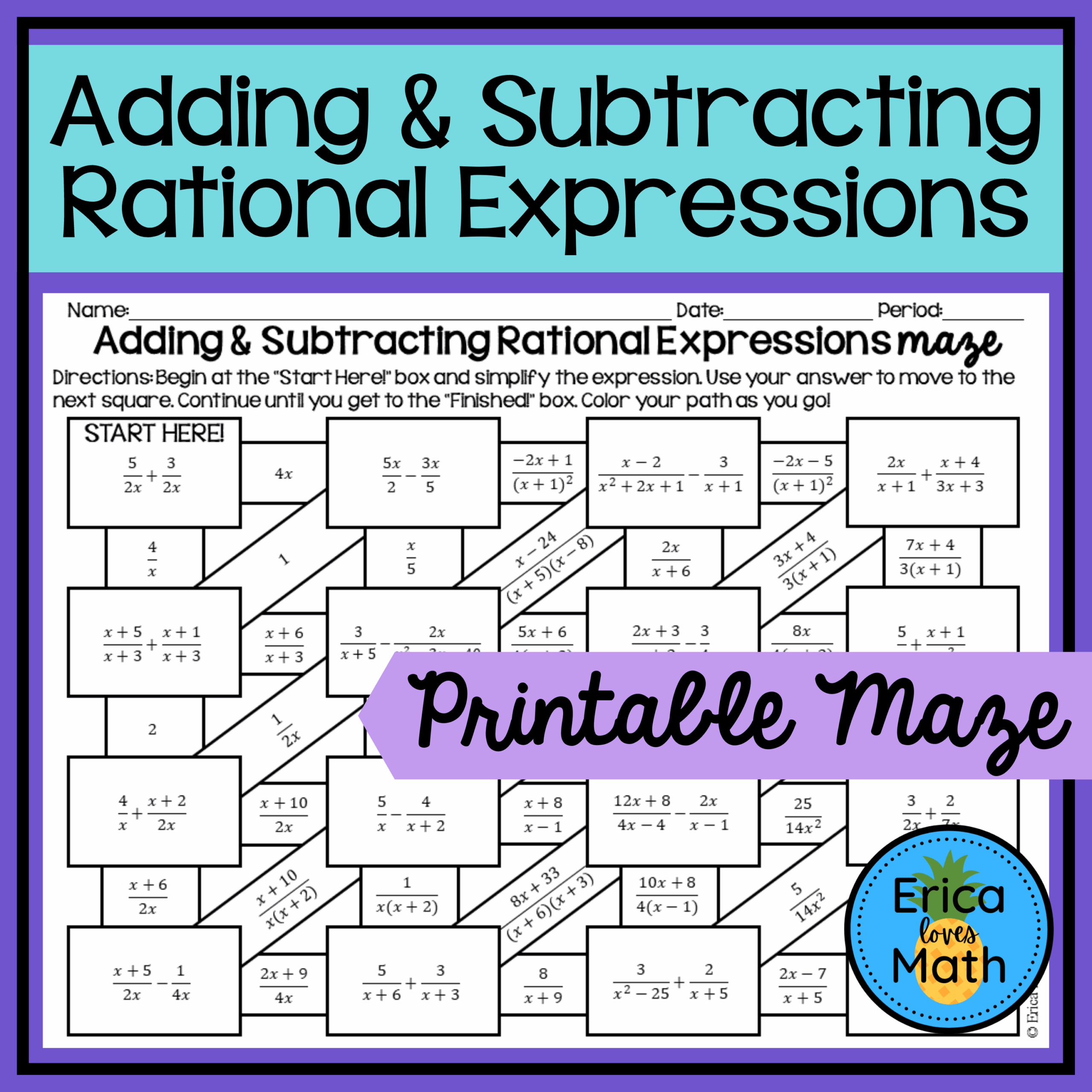 adding and subtracting rational expressions worksheet adding and subtracting rational expressions worksheet