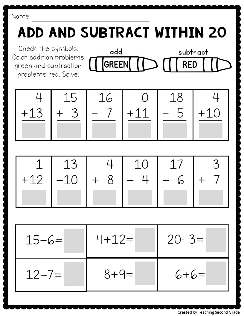 1st grade addition worksheets 1st grade addition worksheets