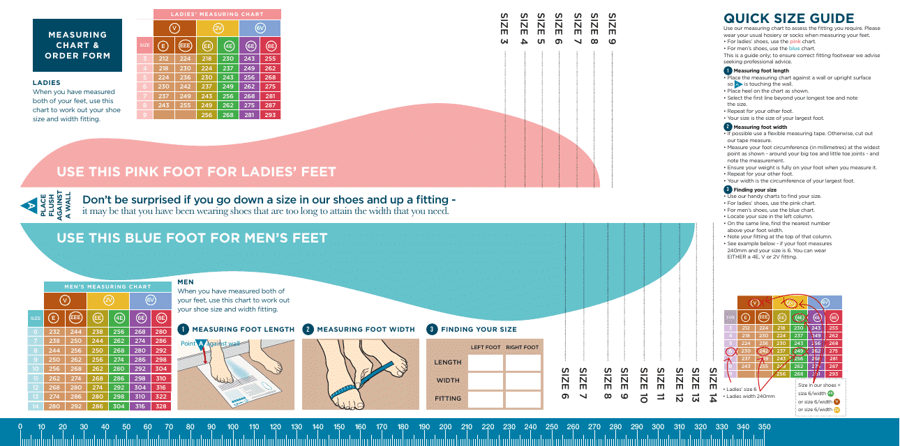 Adults Foot Size Measurement Chart Download Printable PDF Templateroller Adults Foot Size Measurement Chart Download Printable PDF Templateroller