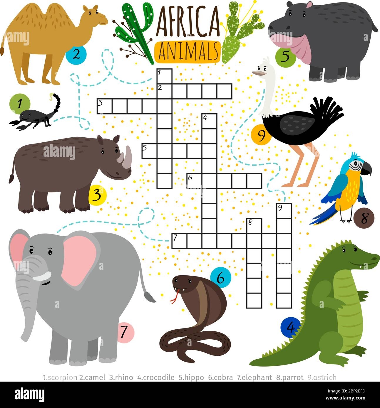 african antelope crossword puzzle
