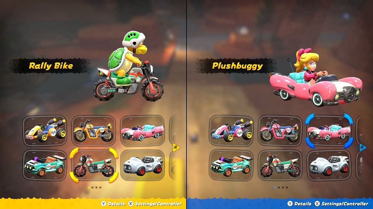 All Vehicles From Mario Kart World All Vehicles From Mario Kart World