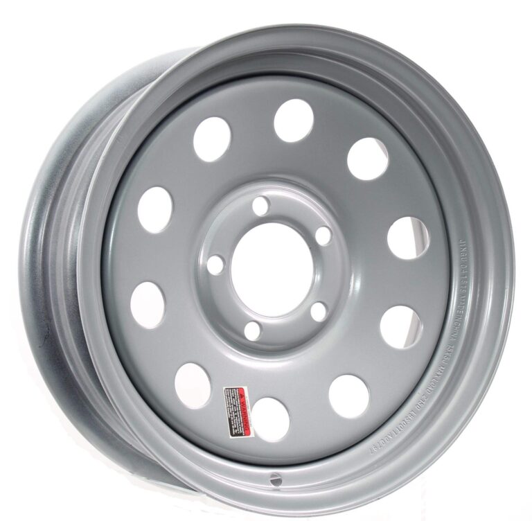 Amazon 13 TRAILER STOCK UTILITY 5 LUG SILVER MOD WHEEL WHEELS RIMS 5X4 5 Automotive