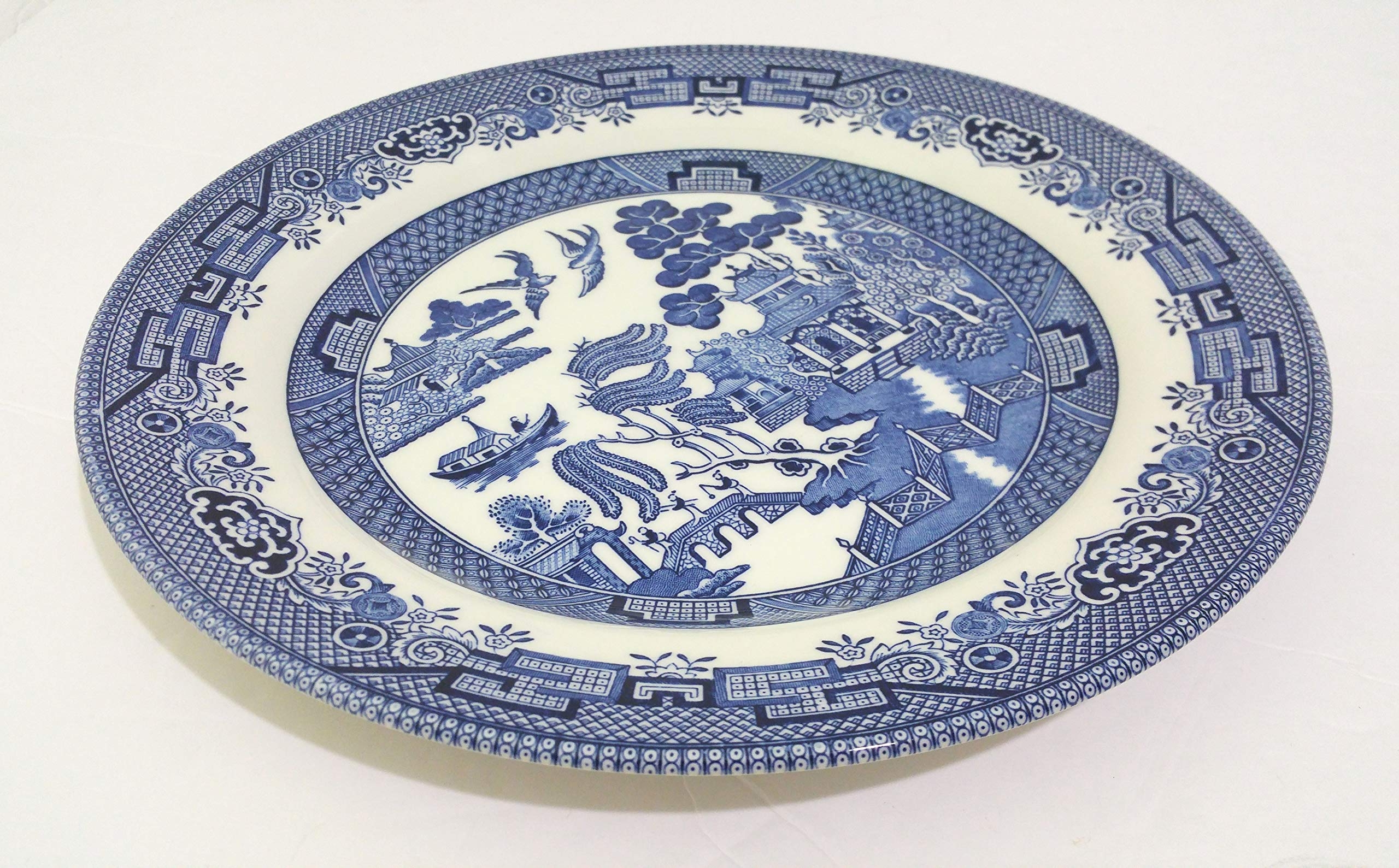 Amazon Churchill Blue Willow Dinner Plate Dinner Plates Amazon Churchill Blue Willow Dinner Plate Dinner Plates