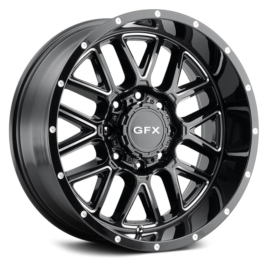 Amazon G FX TM5 Custom Wheel 18x9 0 Offset 8x165 1 Bolt Pattern 125 2mm Hub Gloss Black With Milled Accents Rim Automotive Amazon G FX TM5 Custom Wheel 18x9 0 Offset 8x165 1 Bolt Pattern 125 2mm Hub Gloss Black With Milled Accents Rim Automotive