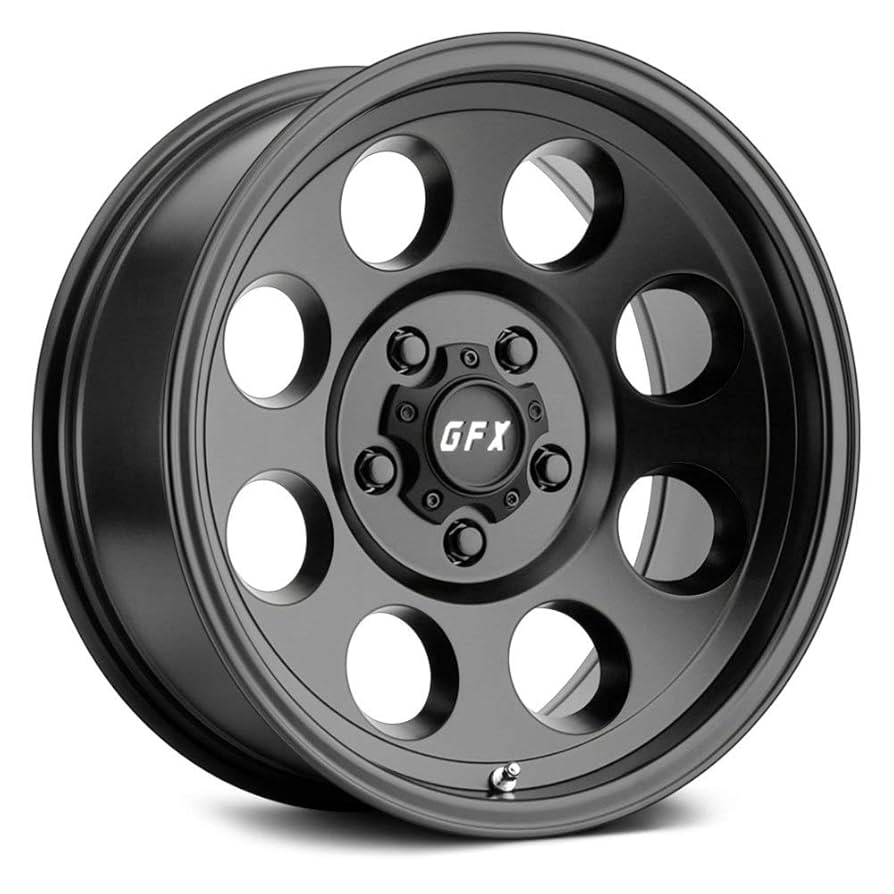 Amazon G FX TR16 Custom Wheel 16x8 5 6 Offset 8x165 1 Bolt Pattern 125 2mm Hub Matte Black Rim Automotive Amazon G FX TR16 Custom Wheel 16x8 5 6 Offset 8x165 1 Bolt Pattern 125 2mm Hub Matte Black Rim Automotive