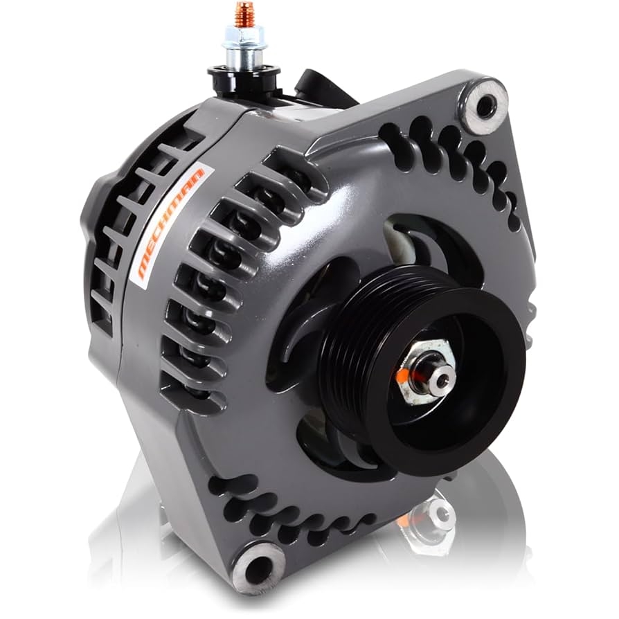 Amazon Marine 170 Amp High Output Alternator For Ski Wake Board Boats With 12SI 6 61 Inch Bolt Pattern 6 Grove Serpentine Pulley Automotive