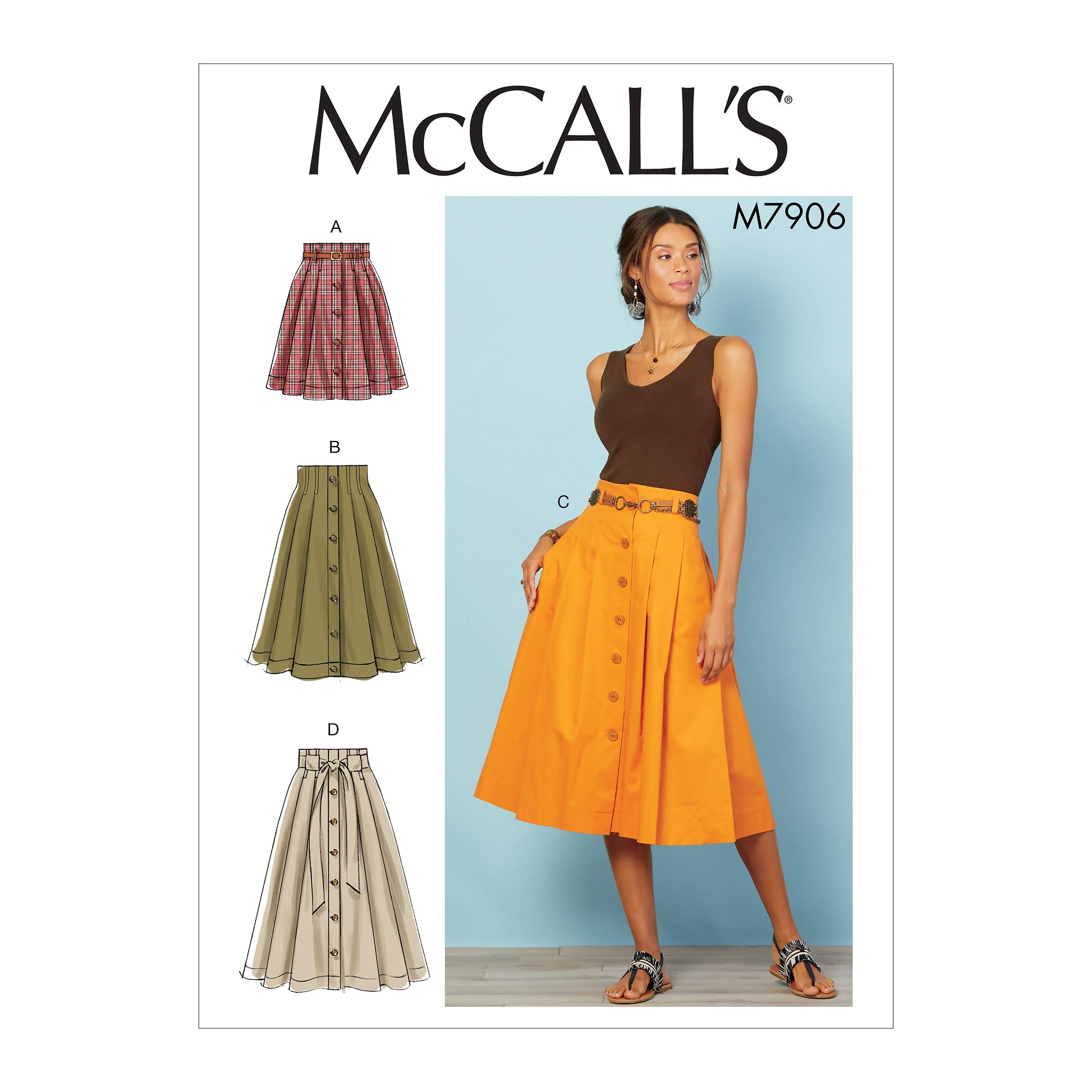 Amazon McCall Pattern Company McCall s Women s Knee Length Pleated Skirt Sizes 14 22 Sewing Pattern Arts Crafts Sewing Amazon McCall Pattern Company McCall s Women s Knee Length Pleated Skirt Sizes 14 22 Sewing Pattern Arts Crafts Sewing