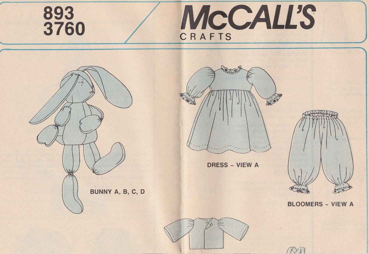 Amazon McCall s Crafts Pattern 3760 Stuffed Country Rabbits In Three Sizes By Faye Wine Arts Crafts Sewing Amazon McCall s Crafts Pattern 3760 Stuffed Country Rabbits In Three Sizes By Faye Wine Arts Crafts Sewing