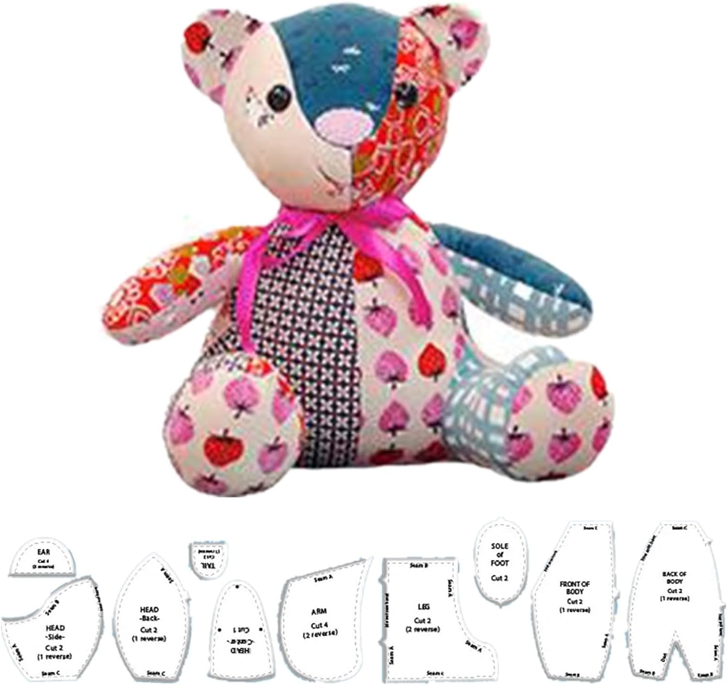 teddy bear sewing pattern teddy bear sewing pattern