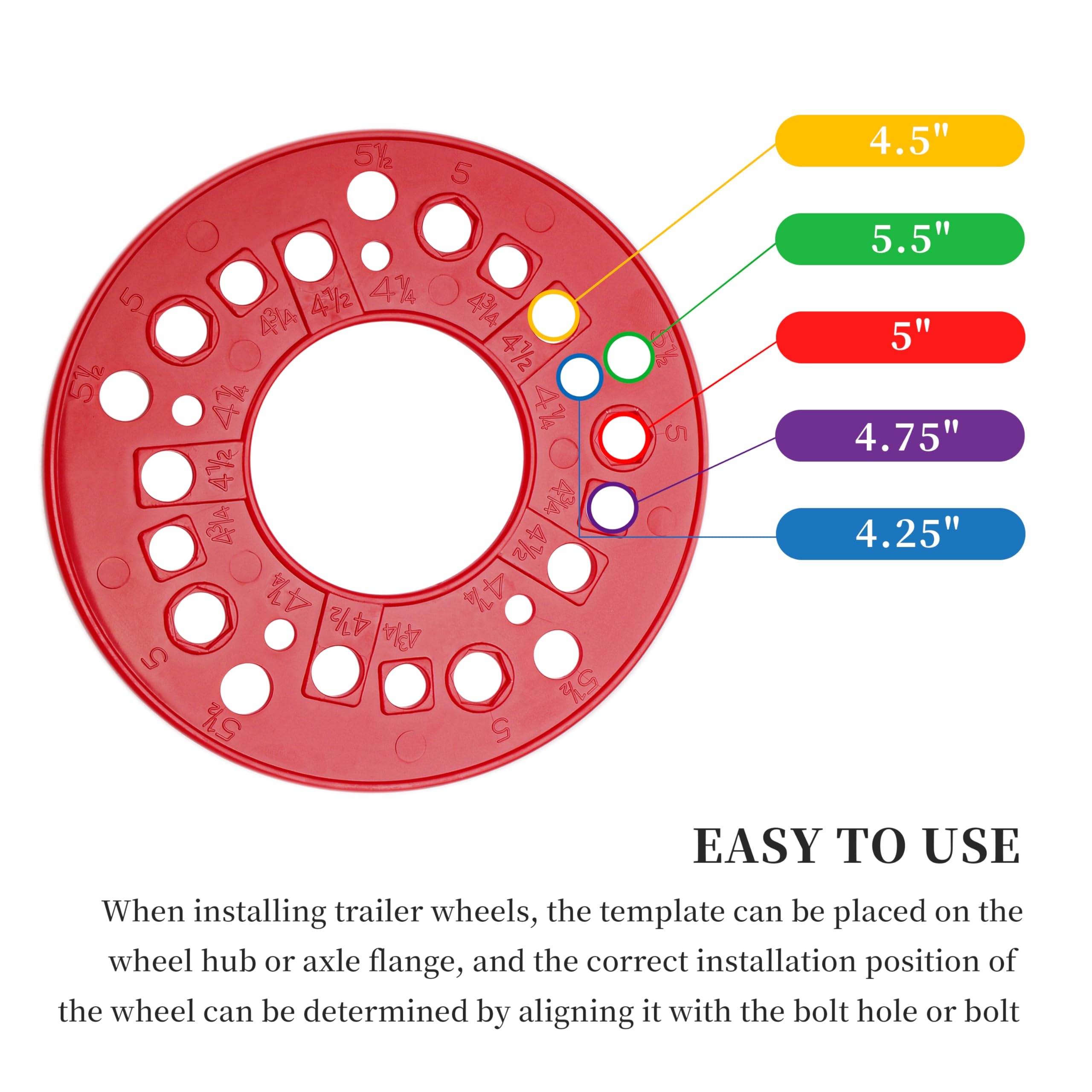 Amazon Rifatrio Wheel Bolt Pattern Measuring Tool 5 Lug Bolt Pattern Template Lug Pattern Measuring Tool Trailer Axle Bolt Circle Template Lug Bolt Pattern Measuring Tool 1pcs Automotive Amazon Rifatrio Wheel Bolt Pattern Measuring Tool 5 Lug Bolt Pattern Template Lug Pattern Measuring Tool Trailer Axle Bolt Circle Template Lug Bolt Pattern Measuring Tool 1pcs Automotive