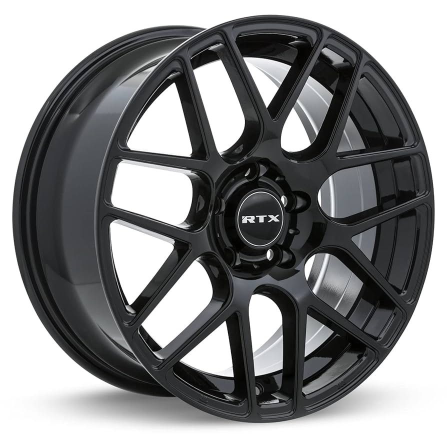 Amazon RTX ENVY Custom Wheel 19x8 5 38 Offset 5x108 Bolt Pattern 63 4mm Hub Gloss Black Rim Automotive