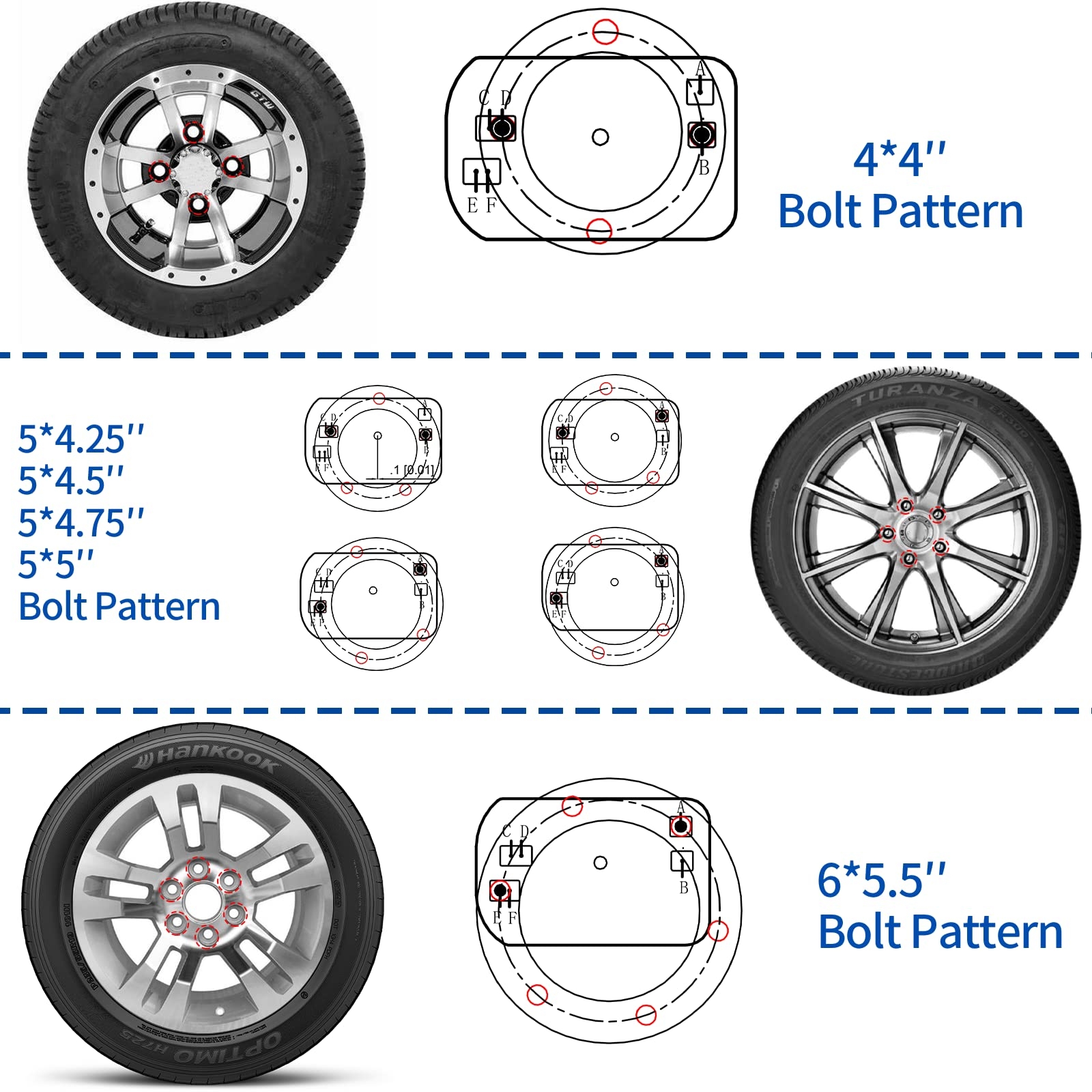 Amazon Spare Tire Carrier Spare Tire Mount For Trailer Heavy Duty Holds Up To 160 Lbs Fits 4 5 6 Lugs Trailer Wheels On 4 4 5 4 75 5 And 5 5 Bolt Patterns Amazon Spare Tire Carrier Spare Tire Mount For Trailer Heavy Duty Holds Up To 160 Lbs Fits 4 5 6 Lugs Trailer Wheels On 4 4 5 4 75 5 And 5 5 Bolt Patterns